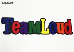 Durable Chenille Embroidery Iron On Patches Slogan Word Used In Hoodies