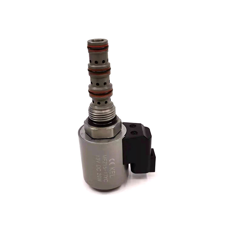 Steel Electromagnetic Cartridge Solenoid Valve Direct Acting Spool Type