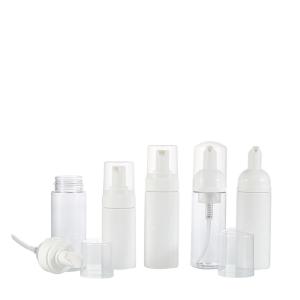 Quality Screen Printing Foaming Pump Bottle PET For Facial Cleanser Mousse OEM wholesale