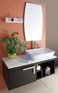 Quality Modern Bathroom Furniture Corner Bathroom Sink Cabinet wholesale