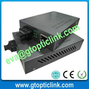 Quality RJ45 Port 1000 Base 20KM Ethernet Fiber Media Converter wholesale