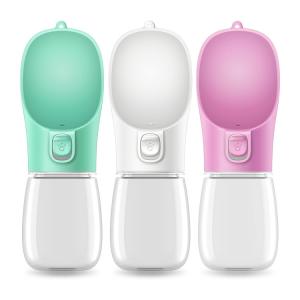 Quality Leak Proof PP Bowl Dogs Travel Water Bottle With 19oz wholesale