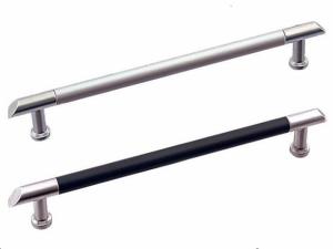 Quality Modern Oxidized Aluminum Cabinet Handles Wardrobe D Handles Zinc Closet Door Handles wholesale