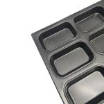 Rk Bakeware China Manufacturer-Nonstick Glazed Hamburger Roll Baking Tray for