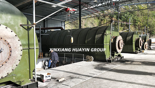 Eu Automatic Waste Plastic Pyrolysis Reactor Convert Plastic To Oil Machine
