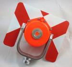 Total Station Accessories NEW RED Single Prism w/ Bag for total station