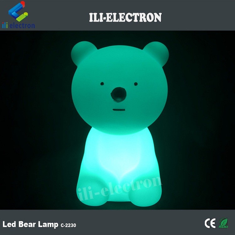 home decorative lamp led bear table lamp