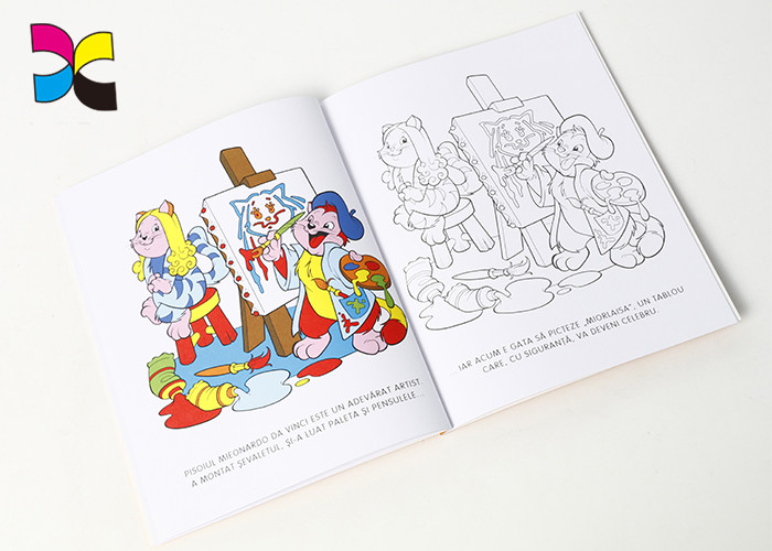 CMYK Color Custom Cute Garment Brochure Printing Services A4 Environmental Ink