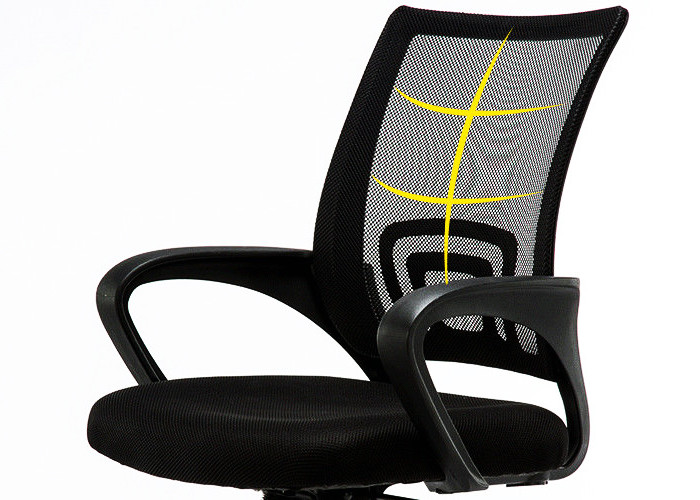 84cm High Adjustable Armrests Ergo Twist Chair With High Back