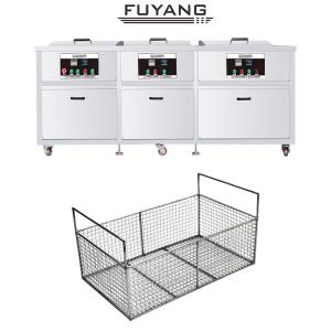 Quality Customized Size Industrial Ultrasonic Cleaner Equipment Multi Tank SUS304 360L wholesale