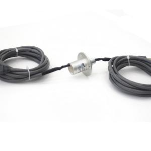 Quality RJ45 Connector IP55 250rpm 100M Ethernet Capsule Slip Ring wholesale