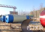 80 Ton Bolted Cement Silo / Sheet Cement Tank 3m Diameter