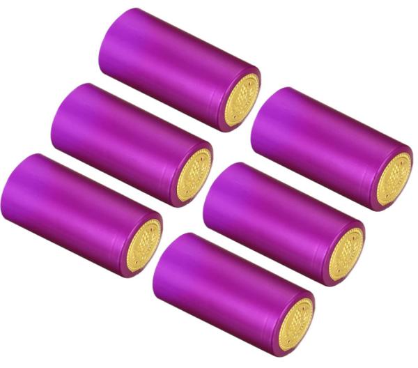 Glass Wine Bottle Set Top Cap Film Packaging Customized Bottle Color and Size