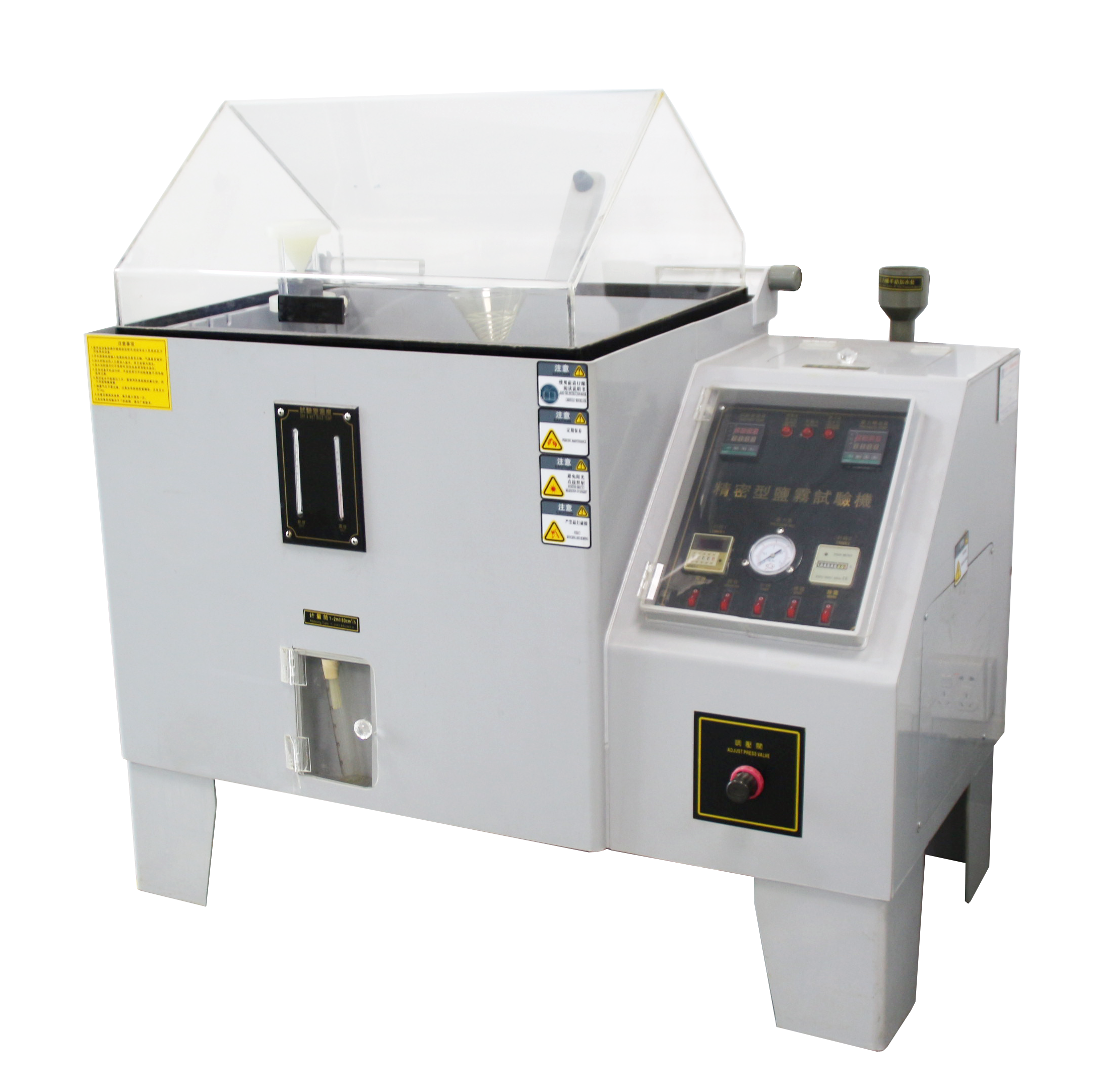 Laboratory 40cm Salt Spray Test Equipment , KEJIAN Salt Spray Corrosion Test Chamber