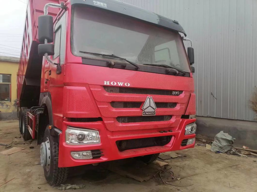 Sinitruck HOWO 6X4 16 20 Cubicmeter 10 Wheelmining Dump Truck Used Diesel Engine Tipper Truck