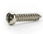 DIN 7981 SS304 M10 2mm Cross Recessed Self Tapping Screws