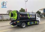 Light Dongfeng Truck Chassis 6m3 Cleaning Sewage Suction Truck / Fecel Suction