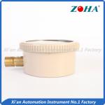 No Explosion Micro Pressure Gauge , Aluminum Negative Pressure Gauge