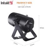 Waterproof 200W RGBW 4in1 DMX Led Cob Zoom Outdoor Events Stage Par Light
