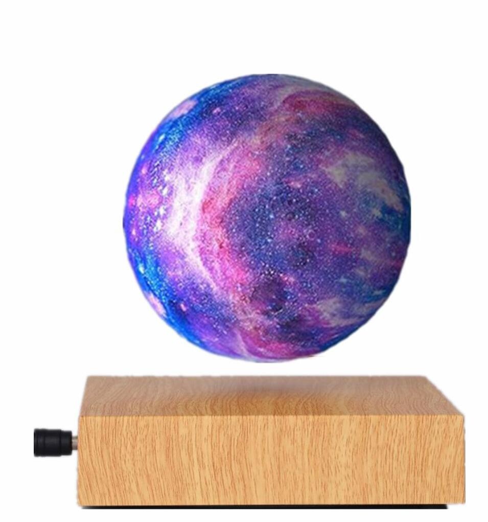 magnetic levitation Stunning Moonlight ,floating 3D starry moon lamp for gift decor
