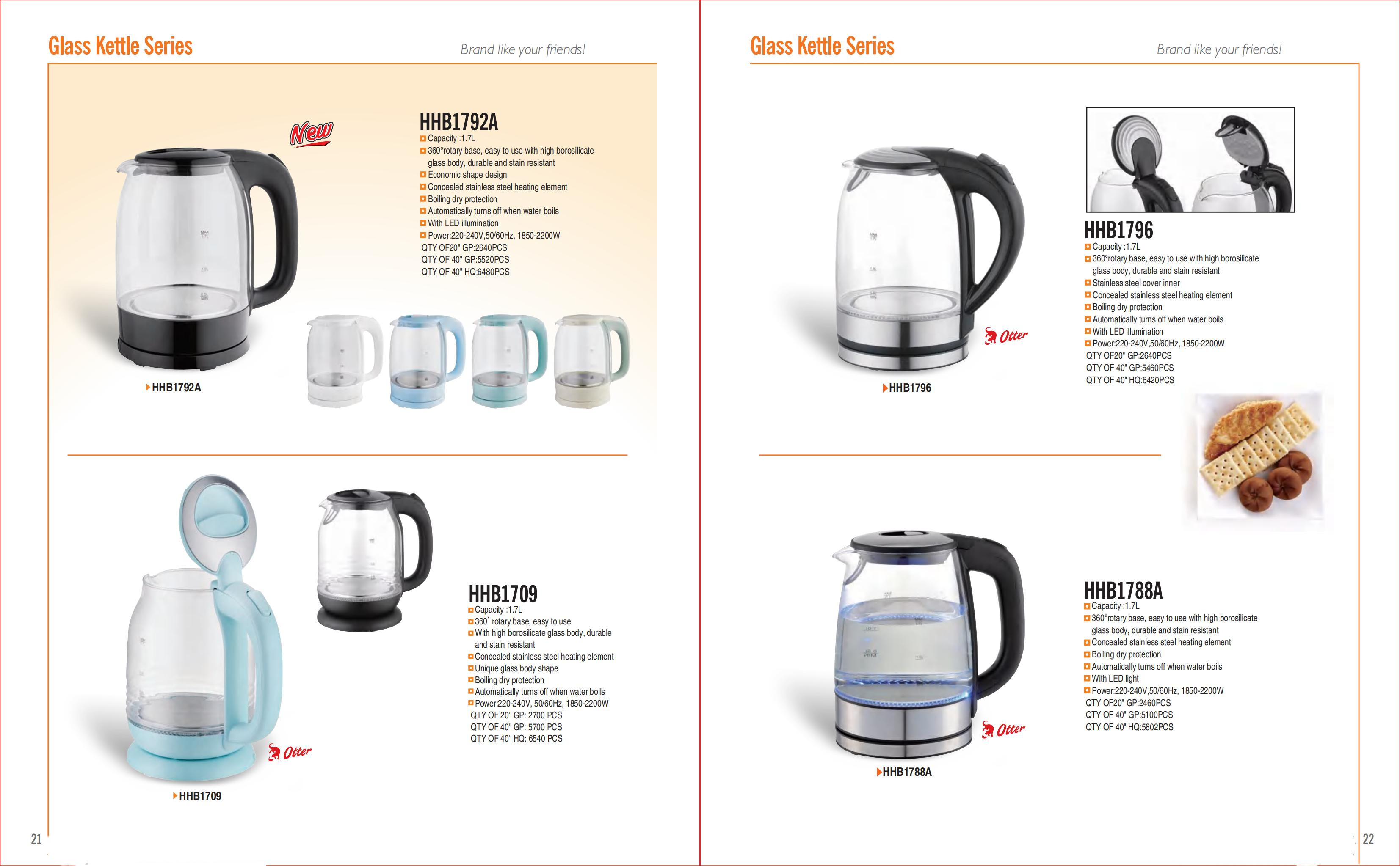 Electric Kettle Mechanical Control Type for Functional Kitchens