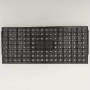 Quality Heat Resistant PES Black Jedec Trays For IC Chip SGS Certified wholesale