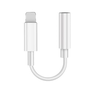 China Otg 3.5mm Audio Cable 8 pin Jack Adapter Apple Earbuds Aux Cord on sale