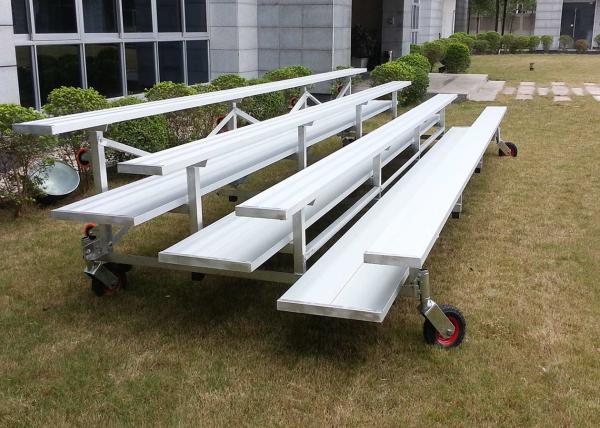 Environmental Portable Grandstand Seating , Mobile Seating Stands For Gyms /