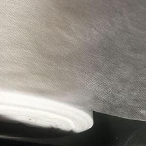 Quality PVA Cold Water Soluble Non Woven Fabric Embossed Pattern For Embroidery wholesale