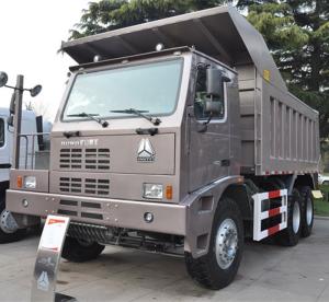 Quality ZZ5707V3842CJ 420HP Heavy Mining Trucks 70 Tons With Left Hand Drive wholesale