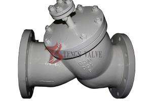 Quality WCB Carbon Steel Y Strainer 150LB With Flanged Drain Plug Special Design wholesale