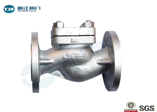 Cheap Manual Stainless 304 Non Return Check Valve Flanged Connection Style for sale