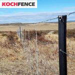 Ornamental Use 2m Y Type Star Metal Fence Posts Hot Dipped Galvanized