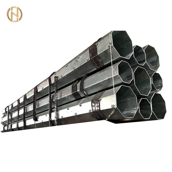 High Quality Electric Power Pole 132KV Hot Roll Steel Q345B GR65 Material