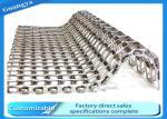 Alkali Resisting Eye Link SS316 Chain Conveyor Belt