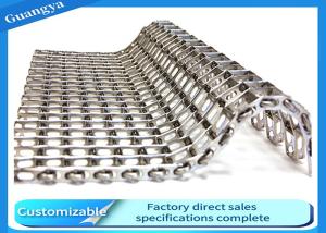 Quality Alkali Resisting Eye Link SS316 Chain Conveyor Belt wholesale