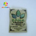 Sweet Leaf Canabis Chemical Powder small heat seal bags With Zipper And tear
