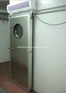Quality Stainless Steel Cold Room Sliding Door with Round Window and Gas R404A Refrigeration wholesale