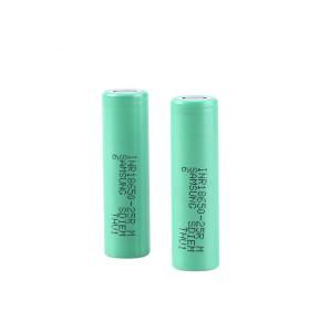 Quality IEC62133 Samsung 3.7V 2500mAh 9.25Wh 18650 Li Battery wholesale