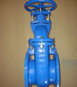 Quality DN150 PN10 GG25 non-rising stem flanged gate valve wholesale