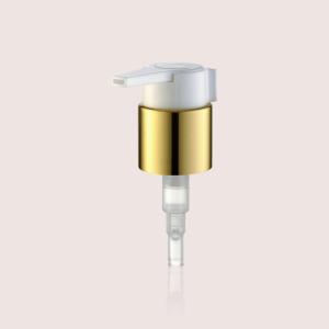 Quality JY505-04C 24/400 Aluminum Cosmetics Packaging Pump Treatment Cream Pump With Clip wholesale