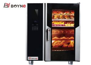 Quality 10 Trays Combi Oven With Boiler 380v Electric Digital Controller wholesale