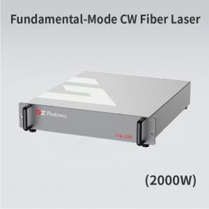 Quality Fundamental Mode 2000 Watt Fiber Laser Portable For Precision Cutting wholesale
