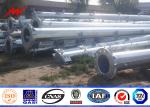 Galvanized Power Transmission Tubular Tower Pole Conical Electric Steel ASTM