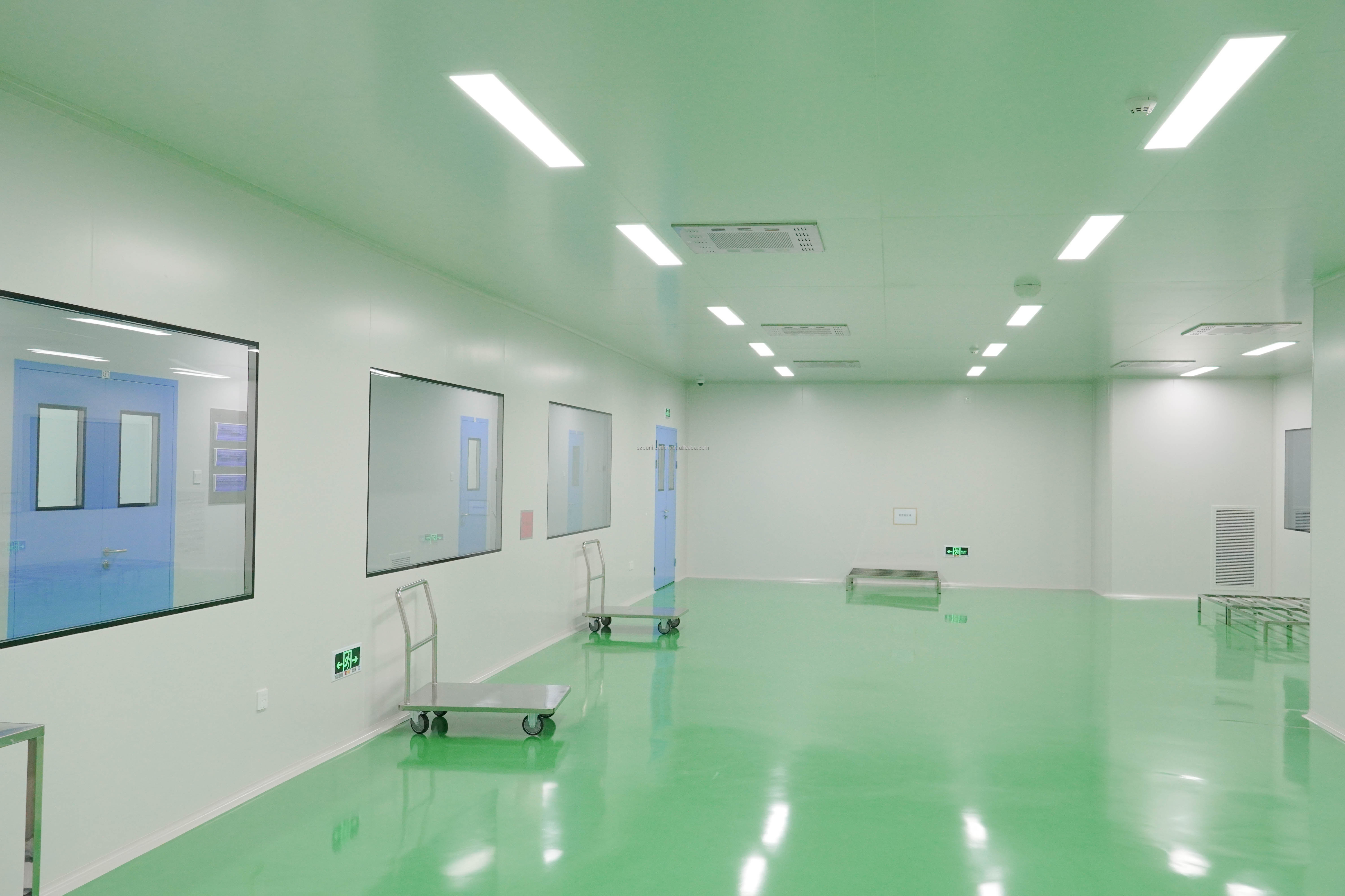 Cleanliness Modular Cleanroom Systems CE ISO Dust Free Modular Pharmacy Clean Rooms