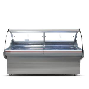 Quality 6ft Supermarket Deli Display Fridge , Serve Over Counter with Lift-up Glass Door wholesale