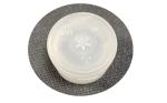 White OHSA18001 28/410 Plastic Bottle Tops
