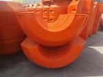 UV Weather Resistant HDPE Pipe Buoy Extreme Weather Endurance Abrasion