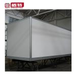 6360X2400X2510 Refrigeration Truck Box Body 38 Square