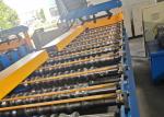 Wall Panel Steel Roll Forming Machine Cr 12 Mov Cutting Blade Material